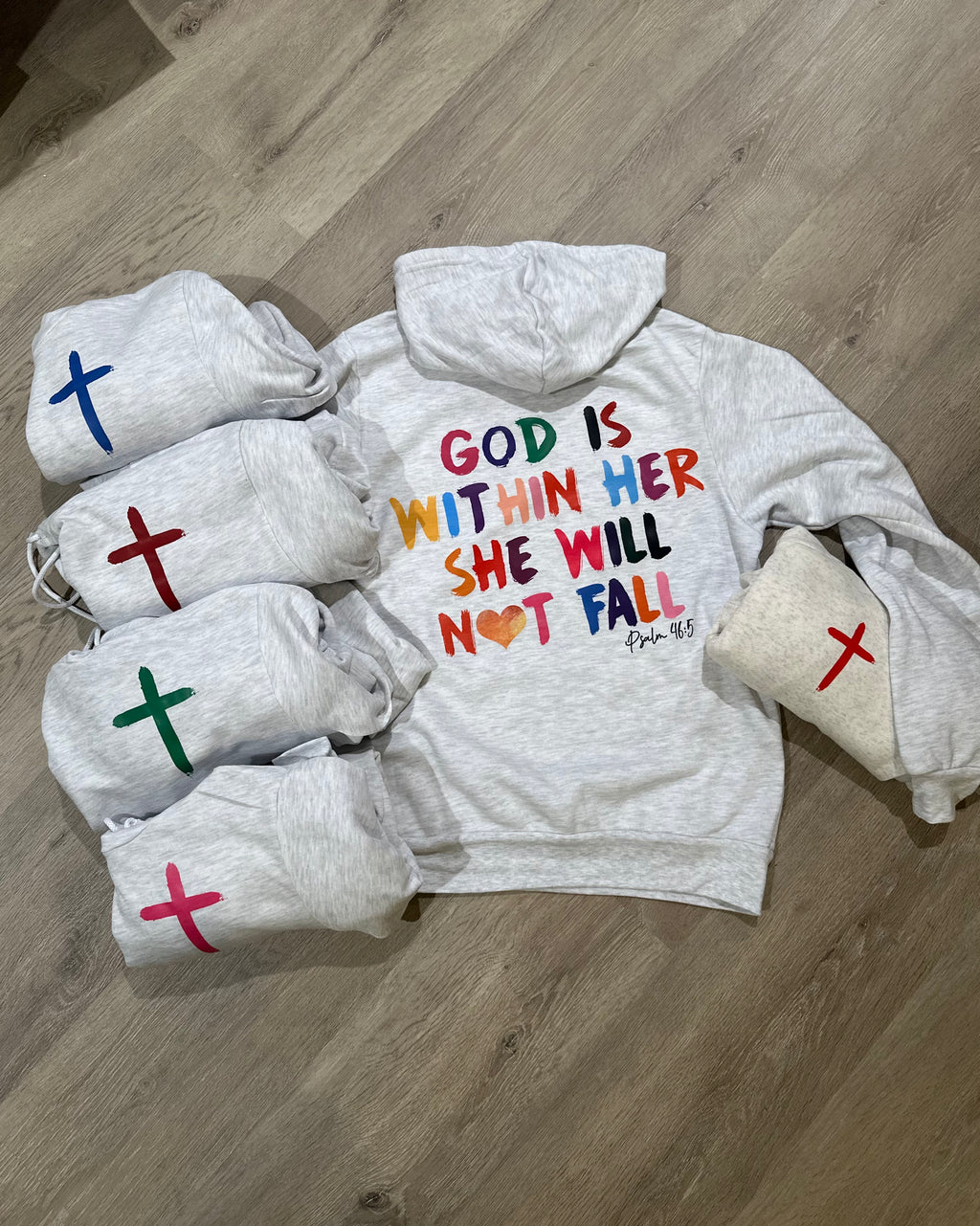 God Is Within Her Sponge Fleece Hoodie