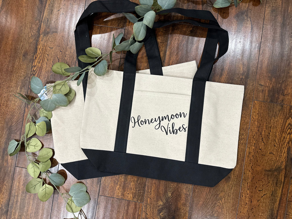 Honeymoon Vibes Beach Bag