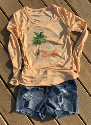 Ladies Beach Chair Long Sleeve