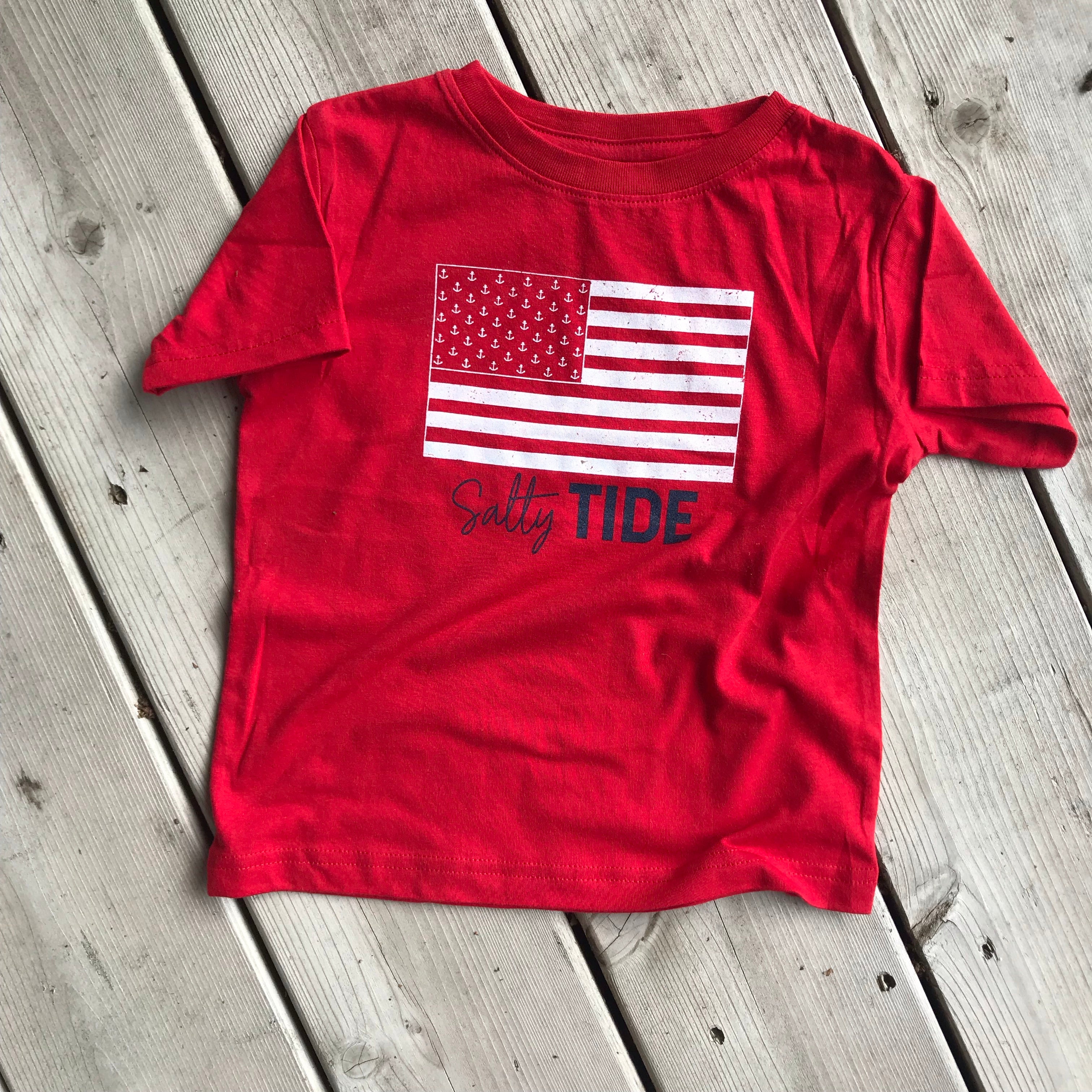 Baby/Toddler Flag Tee