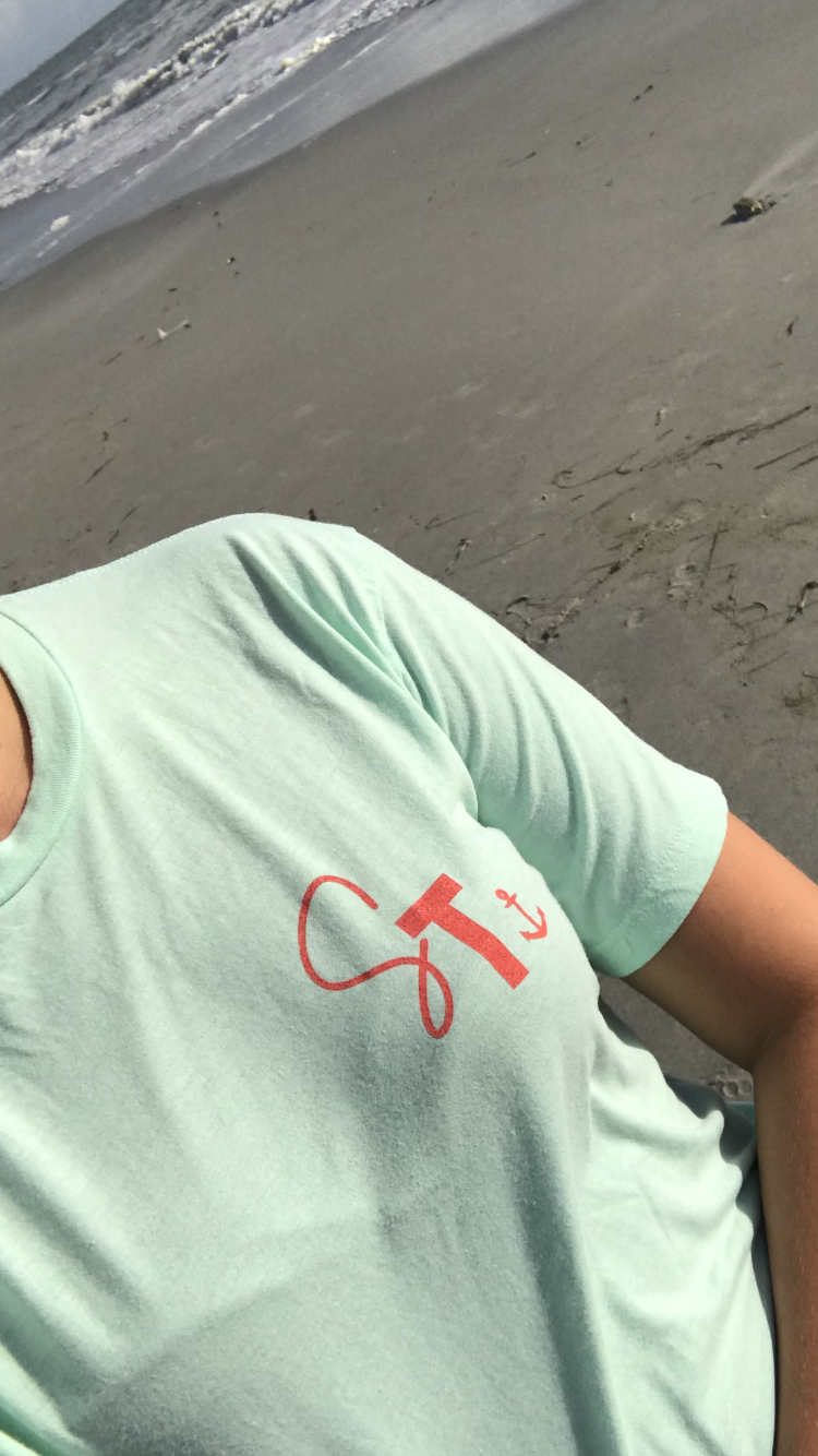 Short Sleeve Anchor Tee Mint