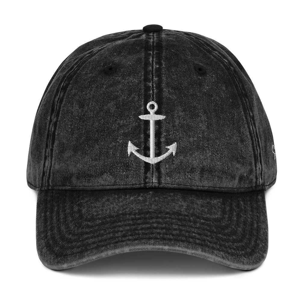 Vintage Anchor Cap