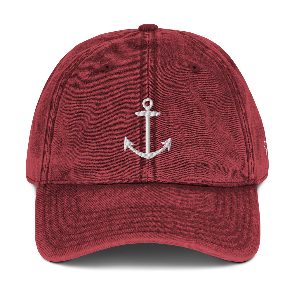 Vintage Anchor Cap